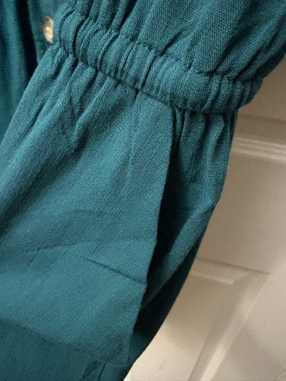 Torrid Green Button Front Romper Size 10 New - Picture 5 of 7